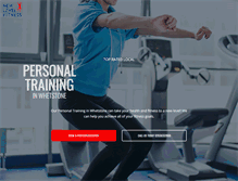 Tablet Screenshot of newlevelfitness.com